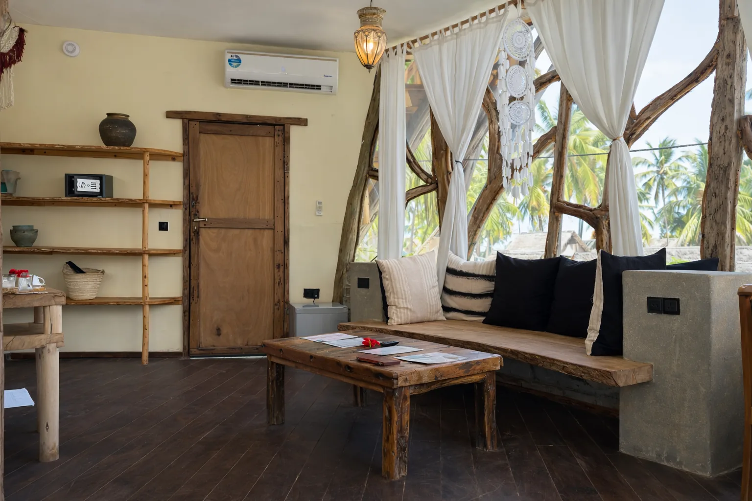 Interior detail of the Tree House