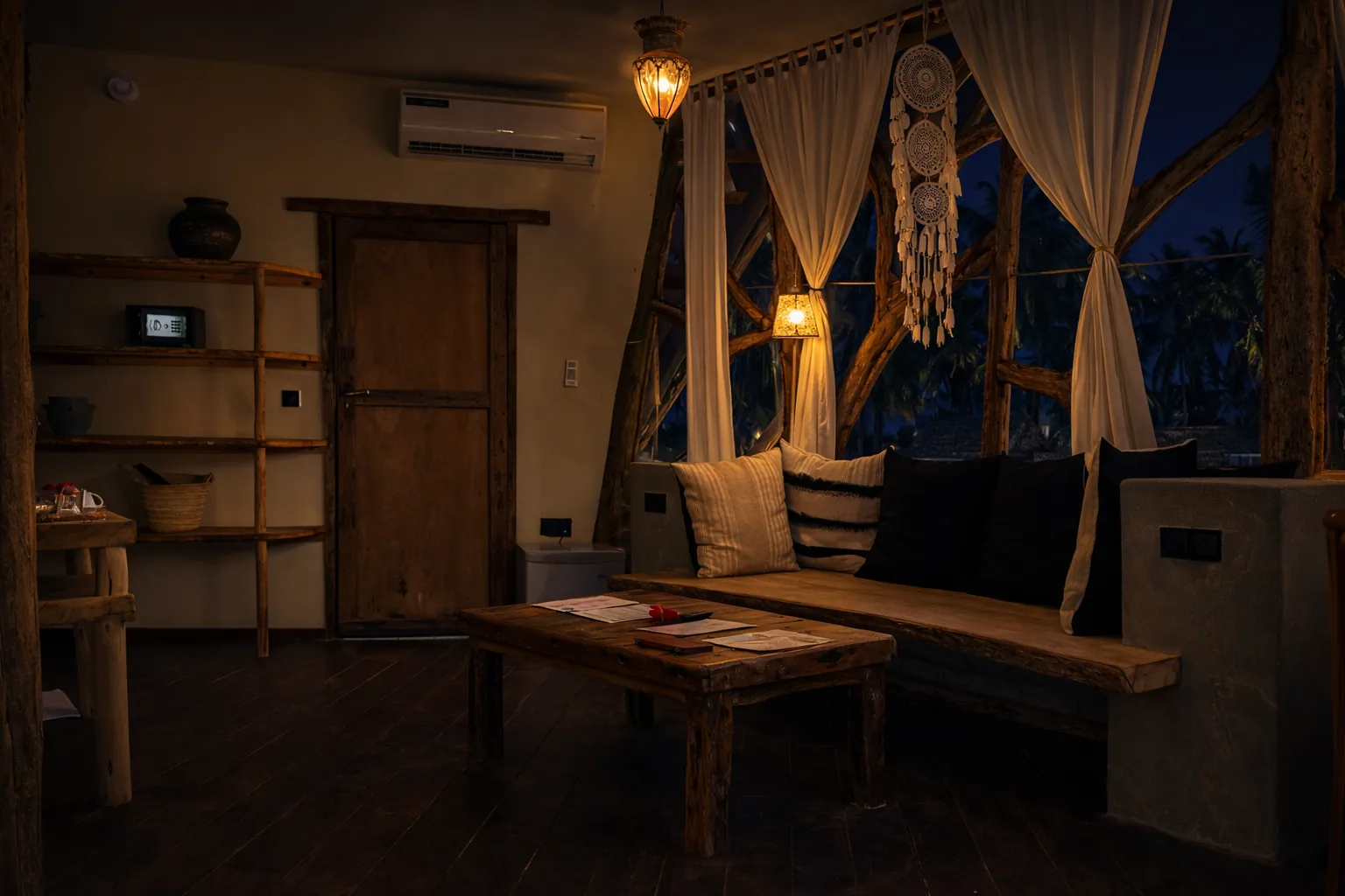 Interior of the Tree House