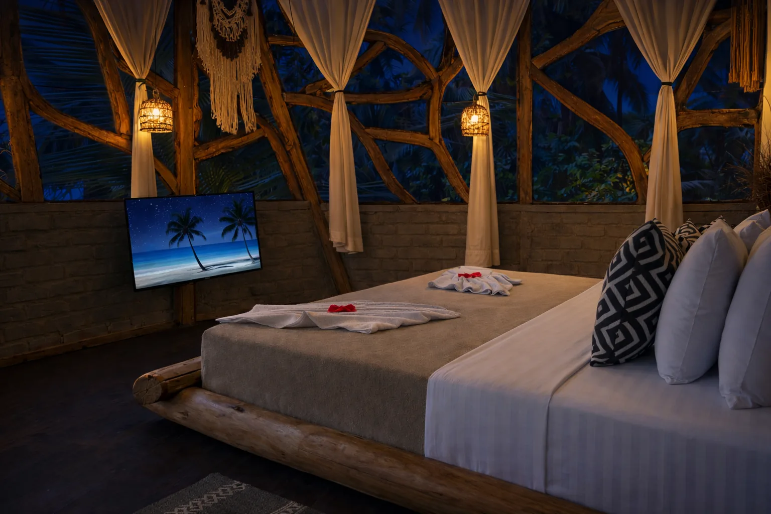 Interior view of the Tree House