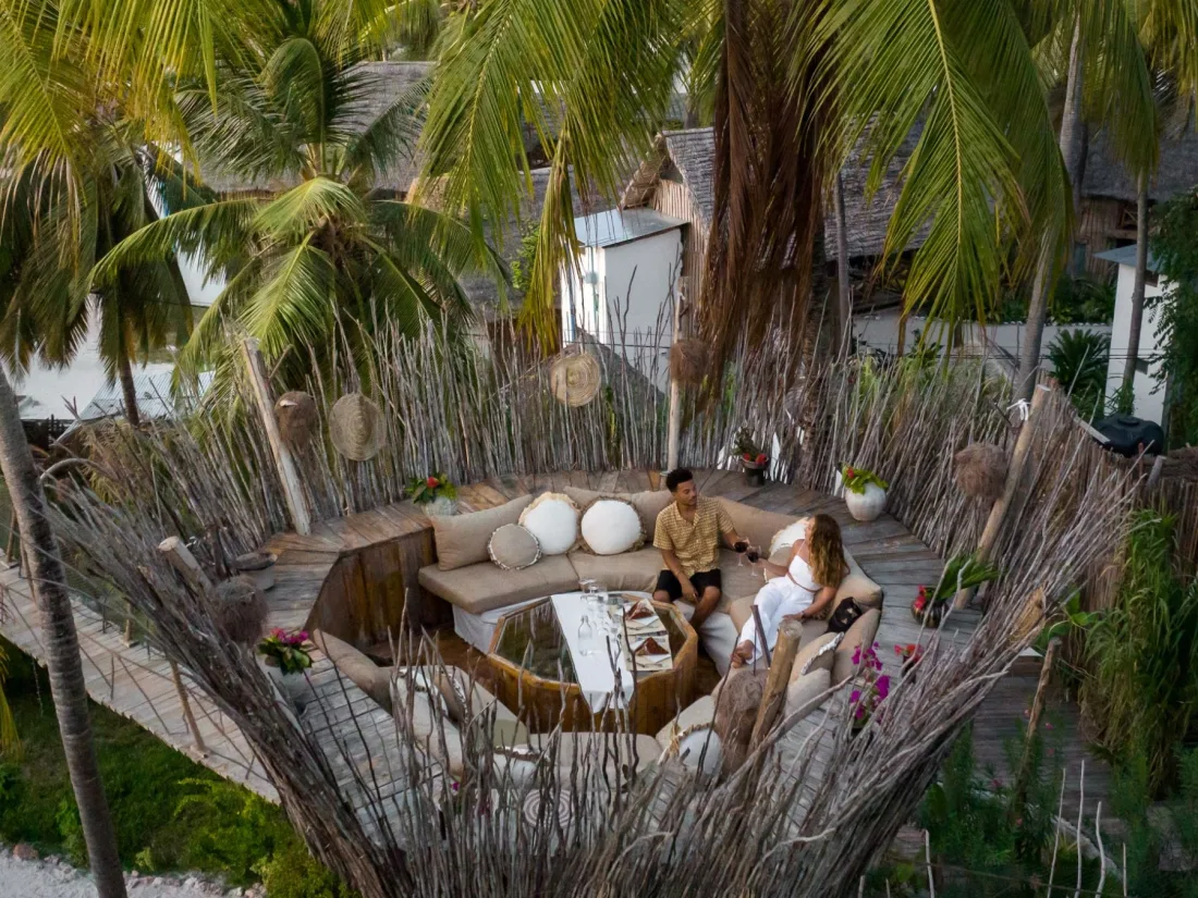 VIP dinner in an elevated nest at El Nido